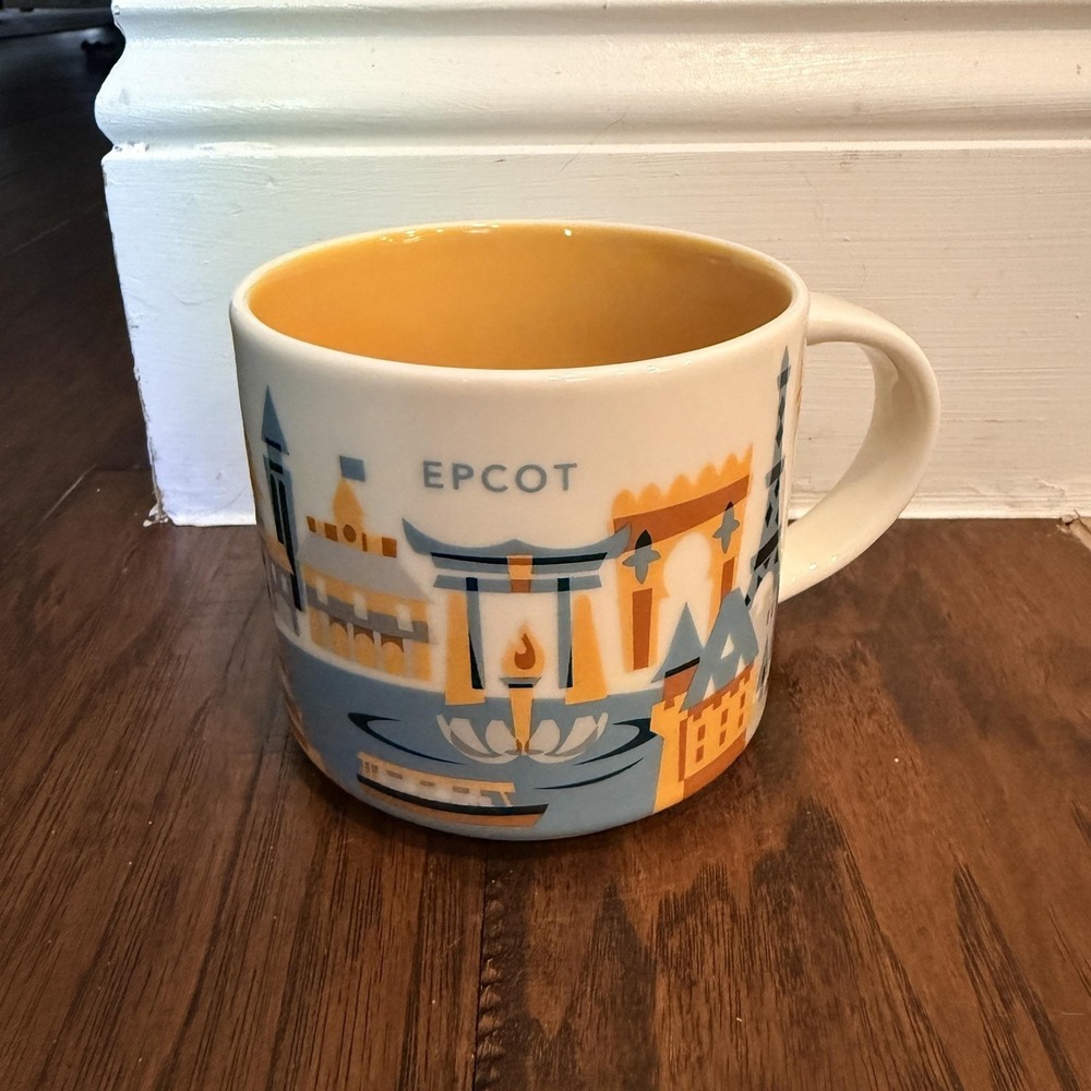 Starbucks You Are Here EPCOT Disney Parks Mug 14oz World Showcase Ceramic
